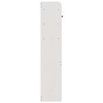 Casa si Gradina - Mobilier - Paturi si accesorii - Accesorii paturi - Tablie de pat cu depozitare alb 150 cm lemn masiv de pin - Infinity.ro