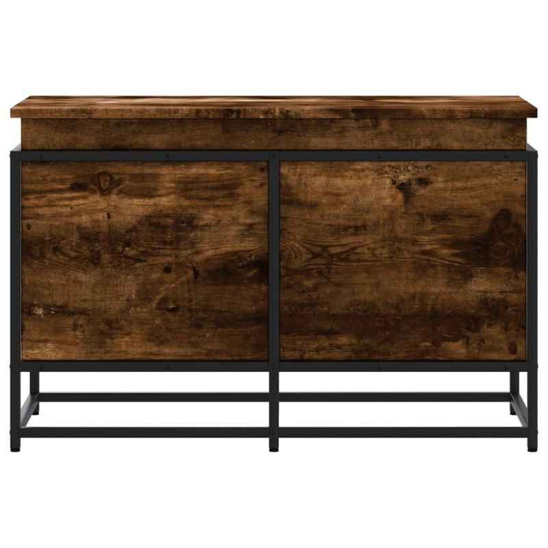Casa si Gradina - Mobilier - Organizare si depozitare - Cutii depozitare - Cutie depozitare stejar afumat 80x40x51,5 cm lemn prelucrat - Infinity.ro