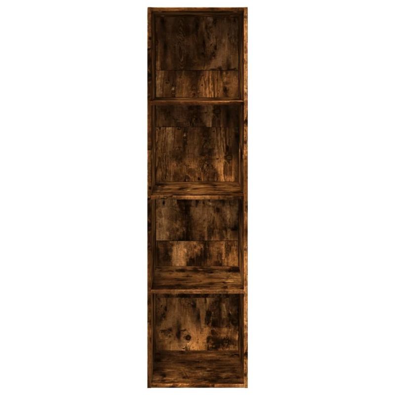 Casa si Gradina - Mobilier - Biblioteci si rafturi - Biblioteci - Biblioteca, stejar fumuriu, 40x30x152 cm, lemn prelucrat - Infinity.ro