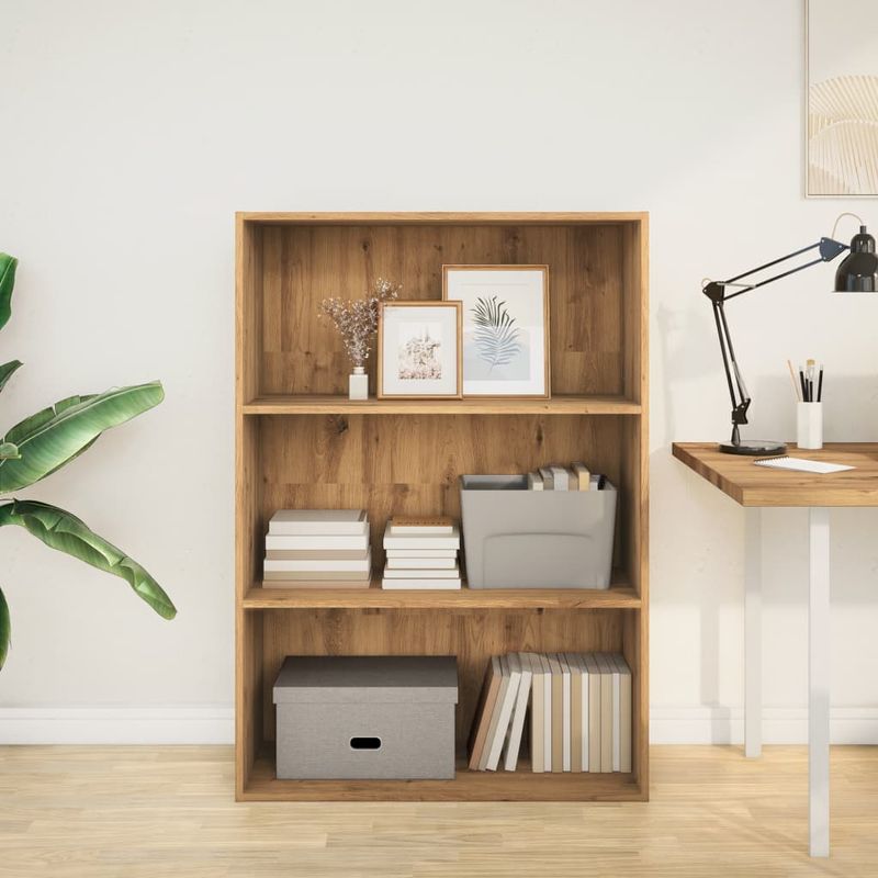 Casa si Gradina - Mobilier - Biblioteci si rafturi - Biblioteci - Biblioteca, stejar artizanal, 80x30x114 cm, lemn prelucrat - Infinity.ro