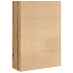 Casa si Gradina - Mobilier - Biblioteci si rafturi - Biblioteci - Biblioteca, stejar artizanal, 80x30x114 cm, lemn prelucrat - Infinity.ro