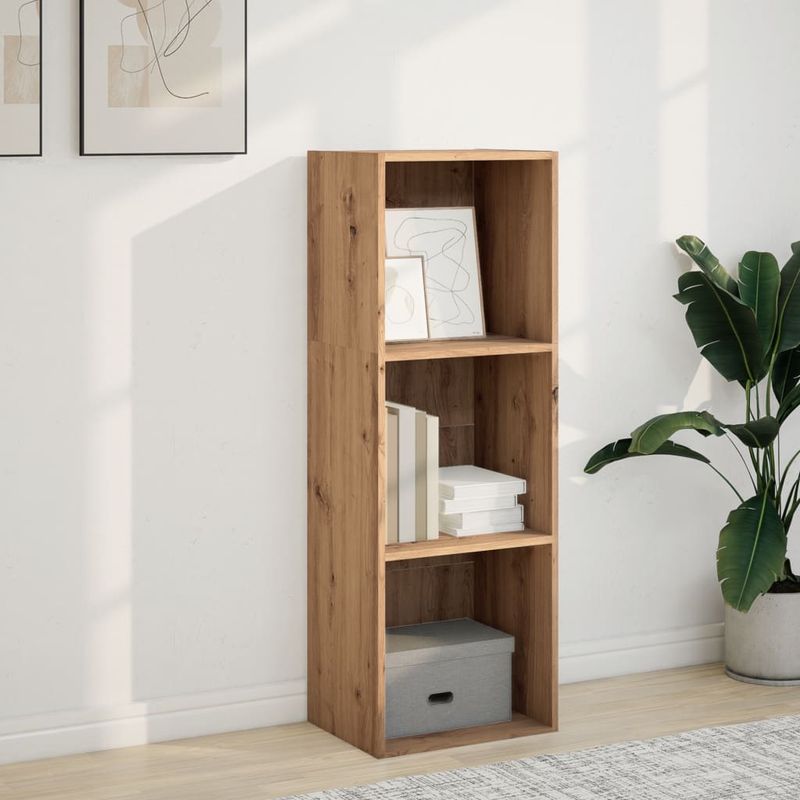 Casa si Gradina - Mobilier - Biblioteci si rafturi - Biblioteci - Biblioteca, stejar artizanal, 40x30x114 cm, lemn prelucrat - Infinity.ro