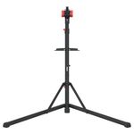 Sport si Outdoor - Ciclism - Accesorii pentru biciclete - Suporturi accesorii biciclete - Suport reparare biciclete pliabil reglabil 92-152 cm rosu otel - Infinity.ro