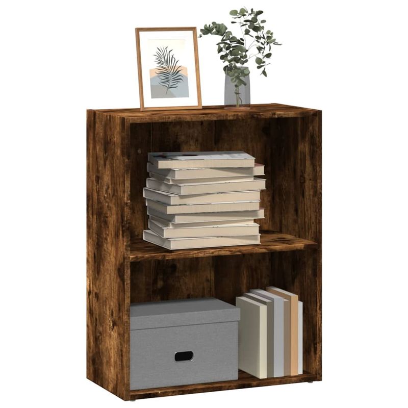 Casa si Gradina - Mobilier - Biblioteci si rafturi - Biblioteci - Biblioteca, stejar fumuriu, 60x30x77 cm, lemn prelucrat - Infinity.ro