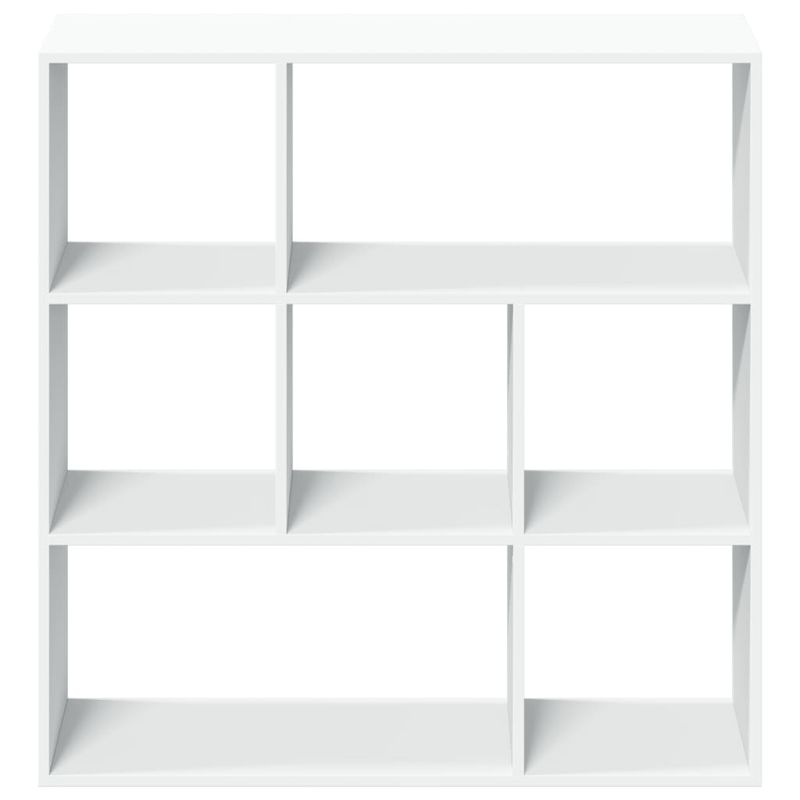Casa si Gradina - Mobilier - Biblioteci si rafturi - Biblioteci - Biblioteca/separator camera alb 102x29x103,5 cm lemn prelucrat - Infinity.ro
