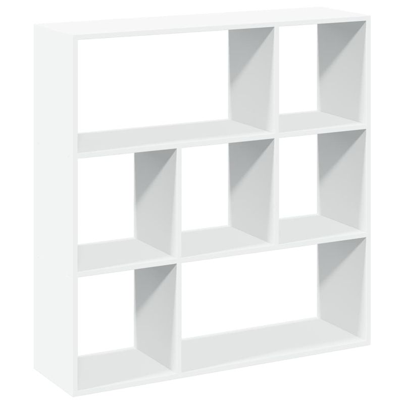 Casa si Gradina - Mobilier - Biblioteci si rafturi - Biblioteci - Biblioteca/separator camera alb 102x29x103,5 cm lemn prelucrat - Infinity.ro