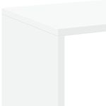Casa si Gradina - Mobilier - Biblioteci si rafturi - Biblioteci - Biblioteca/separator camera alb 102x29x103,5 cm lemn prelucrat - Infinity.ro
