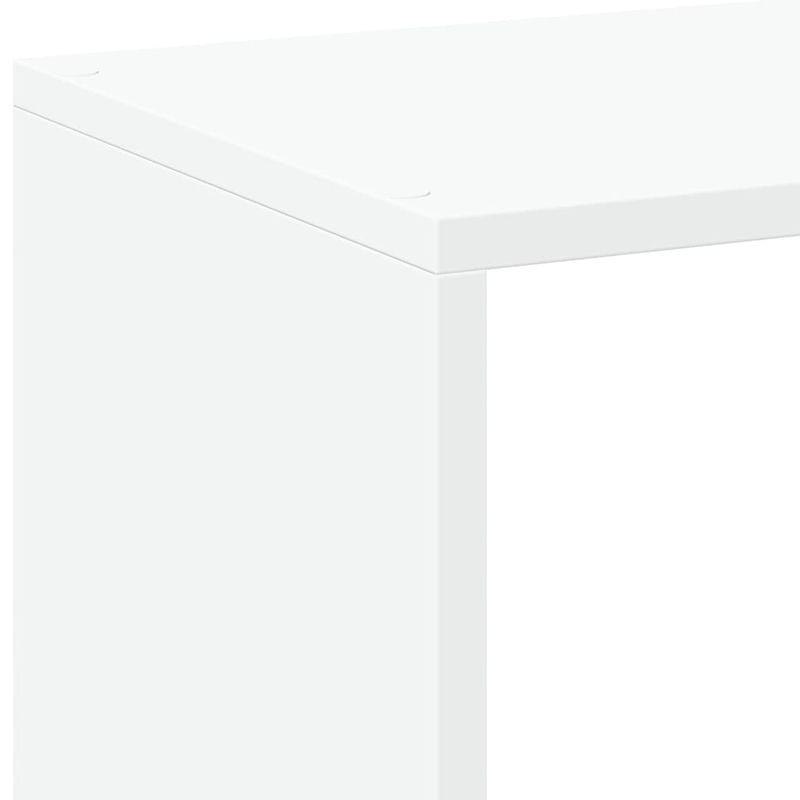 Casa si Gradina - Mobilier - Biblioteci si rafturi - Biblioteci - Biblioteca/separator camera alb 102x29x103,5 cm lemn prelucrat - Infinity.ro