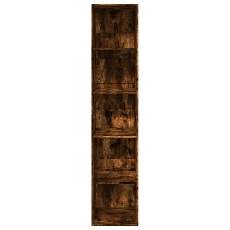 Casa si Gradina - Mobilier - Biblioteci si rafturi - Biblioteci - Biblioteca, stejar fumuriu, 40x30x189 cm, lemn prelucrat - Infinity.ro