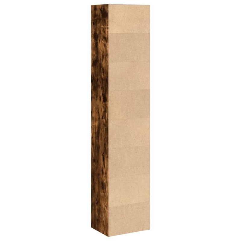 Casa si Gradina - Mobilier - Biblioteci si rafturi - Biblioteci - Biblioteca, stejar fumuriu, 40x30x189 cm, lemn prelucrat - Infinity.ro