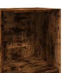 Casa si Gradina - Mobilier - Biblioteci si rafturi - Biblioteci - Biblioteca, stejar fumuriu, 40x30x189 cm, lemn prelucrat - Infinity.ro