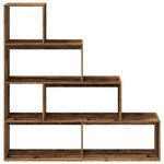 Casa si Gradina - Mobilier - Biblioteci si rafturi - Biblioteci - Biblioteca/separator 4 niveluri, lemn 143,5x29x143,5 cm lemn - Infinity.ro
