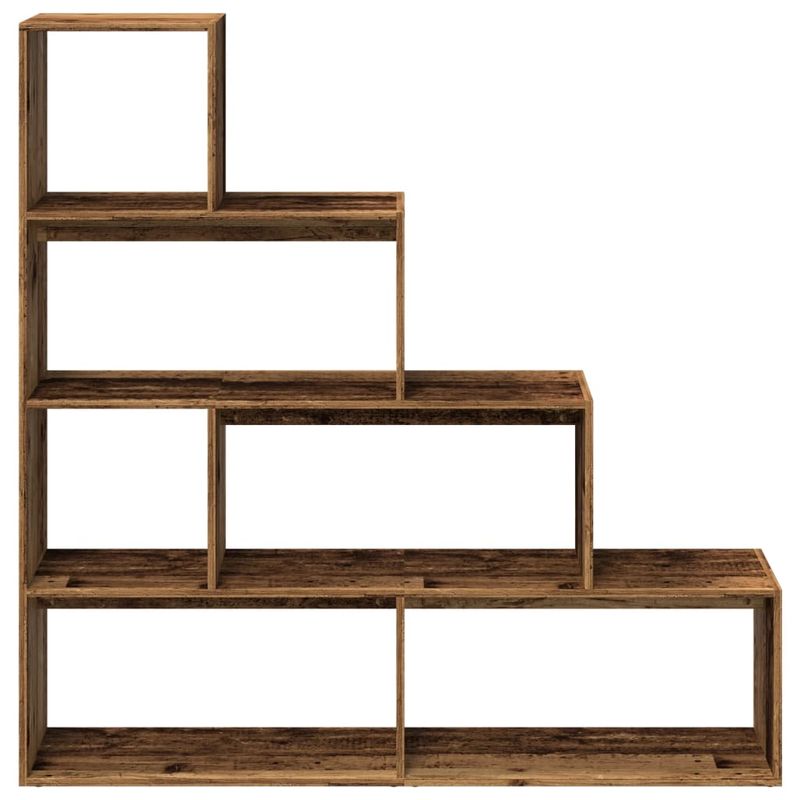 Casa si Gradina - Mobilier - Biblioteci si rafturi - Biblioteci - Biblioteca/separator 4 niveluri, lemn 143,5x29x143,5 cm lemn - Infinity.ro
