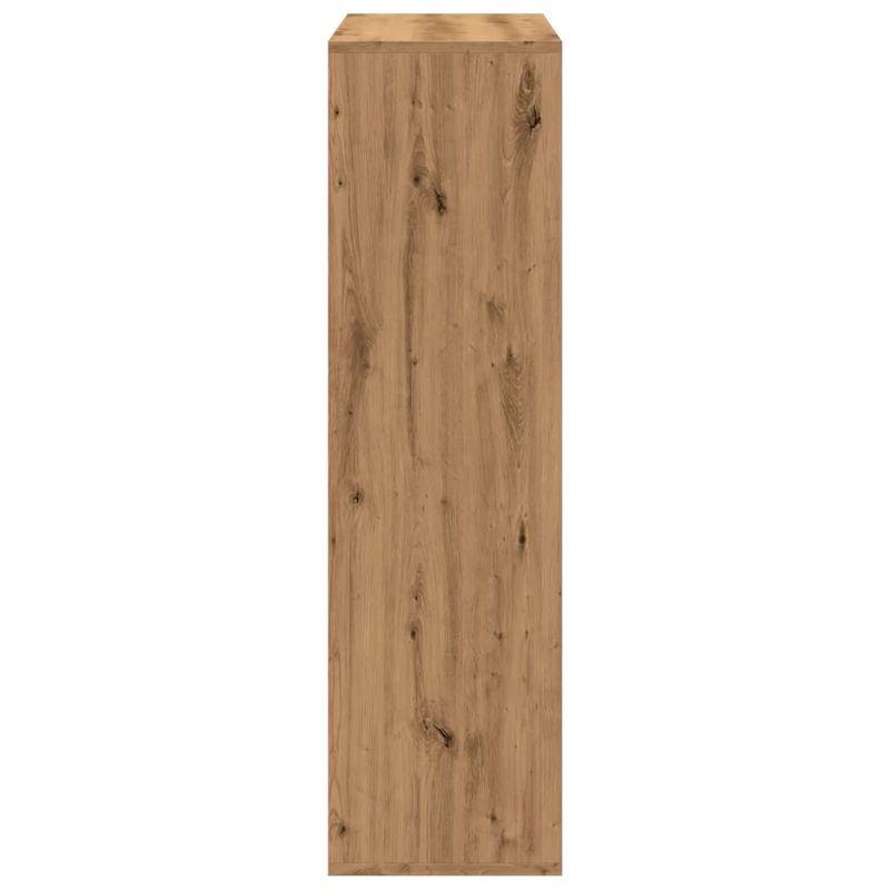Casa si Gradina - Mobilier - Biblioteci si rafturi - Biblioteci - Biblioteca/separator, stejar artizanal, 69,5x29x103,5 cm, lemn - Infinity.ro