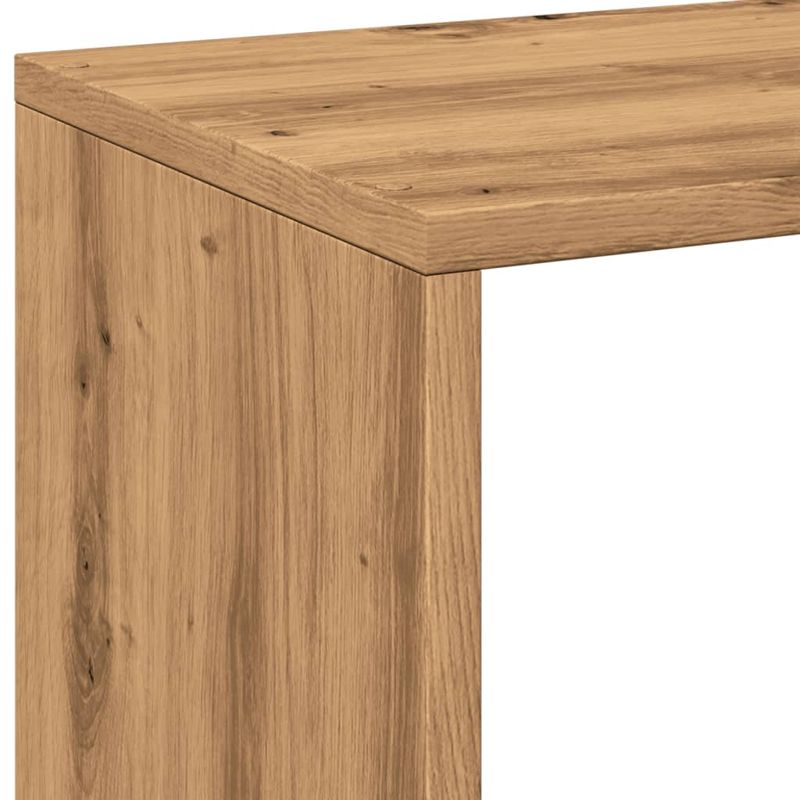 Casa si Gradina - Mobilier - Biblioteci si rafturi - Biblioteci - Biblioteca/separator, stejar artizanal, 69,5x29x103,5 cm, lemn - Infinity.ro