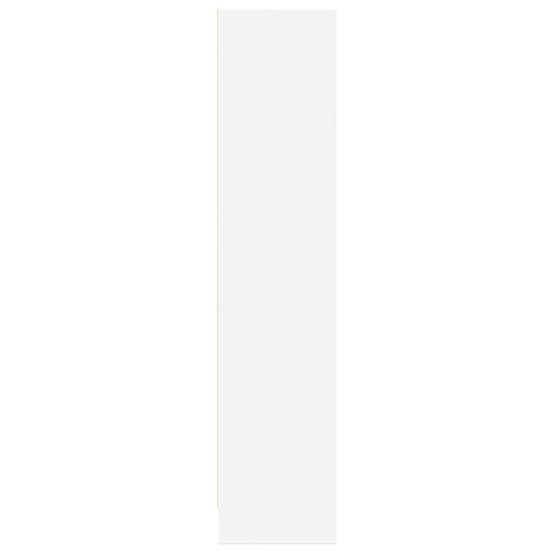 Casa si Gradina - Mobilier - Biblioteci si rafturi - Biblioteci - Biblioteca, alb, 80x24x109 cm, lemn prelucrat - Infinity.ro