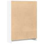 Casa si Gradina - Mobilier - Biblioteci si rafturi - Biblioteci - Biblioteca, alb, 80x24x109 cm, lemn prelucrat - Infinity.ro
