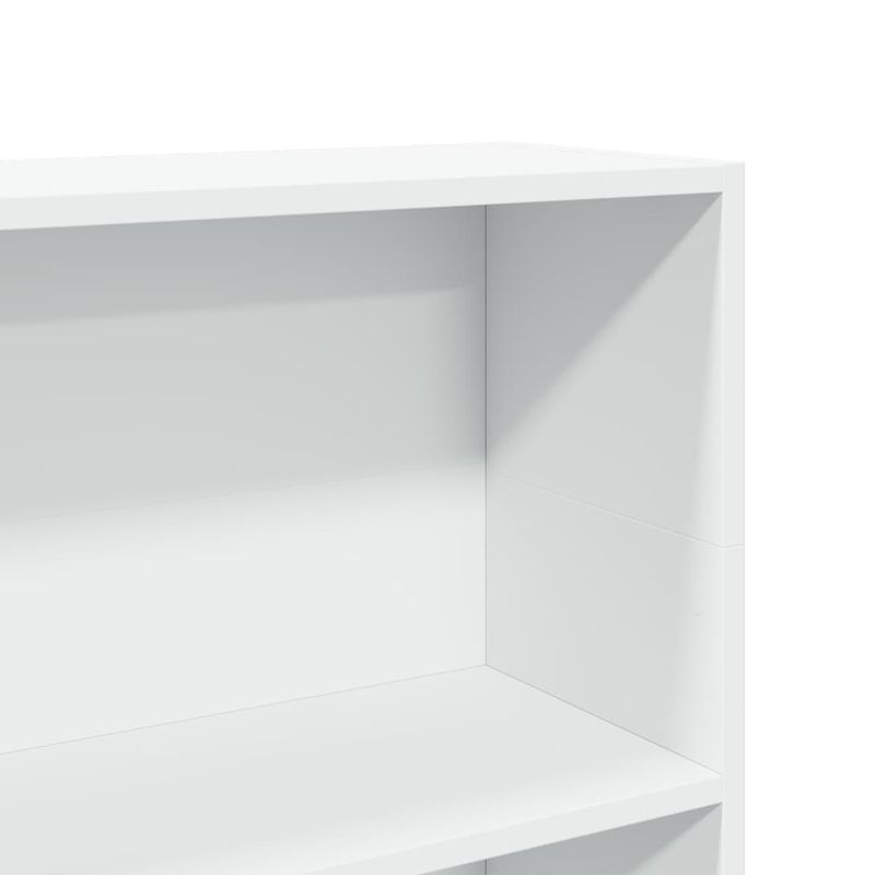Casa si Gradina - Mobilier - Biblioteci si rafturi - Biblioteci - Biblioteca, alb, 80x24x109 cm, lemn prelucrat - Infinity.ro