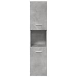 Casa si Gradina - Mobilier - Seturi de mobilier - Seturi baie - Set mobilier de baie, 5 piese, gri beton, lemn prelucrat - Infinity.ro