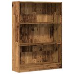Casa si Gradina - Mobilier - Biblioteci si rafturi - Biblioteci - Biblioteca, lemn vechi, 80x24x109 cm, lemn prelucrat - Infinity.ro