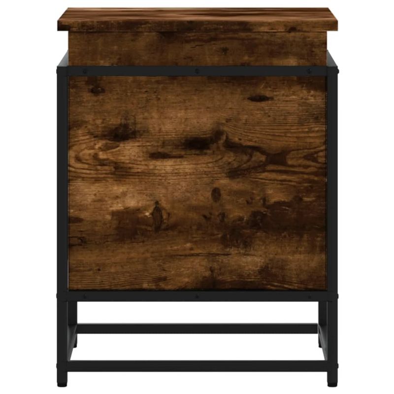 Casa si Gradina - Mobilier - Organizare si depozitare - Cutii depozitare - Cutie depozitare stejar afumat 40x40x51,5cm lemn prelucrat - Infinity.ro