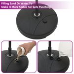 Sport si Outdoor - Sporturi de contact - Saci de box si accesorii - Set minge de box cu manusi/pompa, inaltime reglabila 81-122 cm - Infinity.ro