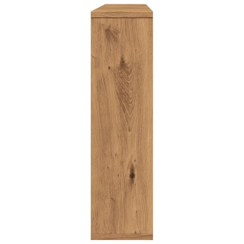 Casa si Gradina - Mobilier - Dulapuri si sifoniere - Dulapuri - Dulap cu oglinda si LED stejar artizanal 76x15x55 cm, lemn - Infinity.ro