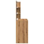 Casa si Gradina - Mobilier - Comode si corpuri - Masute de toaleta - Masa de toaleta cu LED, stejar artizanal, 60x40x140 cm - Infinity.ro