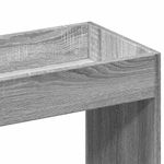Casa si Gradina - Mobilier - Biblioteci si rafturi - Biblioteci - Dulap inalt, gri sonoma, 63x33x100 cm, lemn prelucrat - Infinity.ro