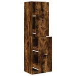 Casa si Gradina - Mobilier - Dulapuri si sifoniere - Dulapuri - Dulap de farmacie stejar fumuriu, 40x41x174,5cm, lemn prelucrat - Infinity.ro