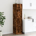 Casa si Gradina - Mobilier - Dulapuri si sifoniere - Dulapuri - Dulap de farmacie stejar fumuriu, 40x41x174,5cm, lemn prelucrat - Infinity.ro