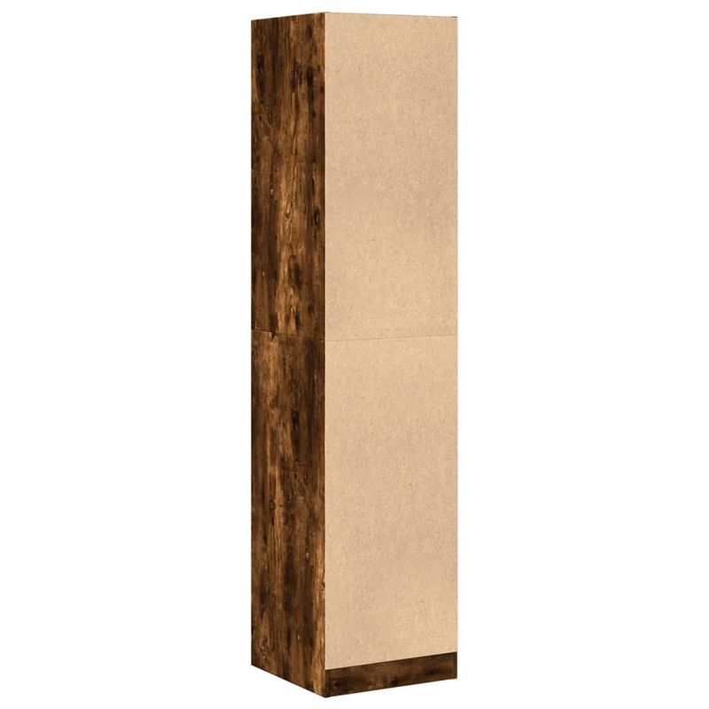 Casa si Gradina - Mobilier - Dulapuri si sifoniere - Dulapuri - Dulap de farmacie stejar fumuriu, 40x41x174,5cm, lemn prelucrat - Infinity.ro