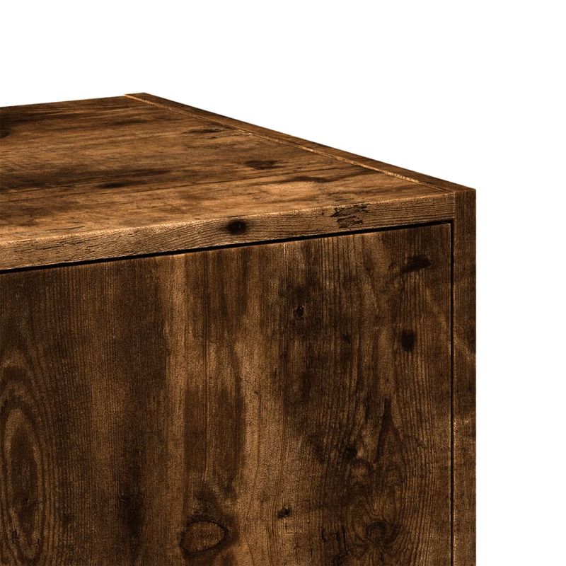 Casa si Gradina - Mobilier - Dulapuri si sifoniere - Dulapuri - Dulap de farmacie stejar fumuriu, 40x41x174,5cm, lemn prelucrat - Infinity.ro