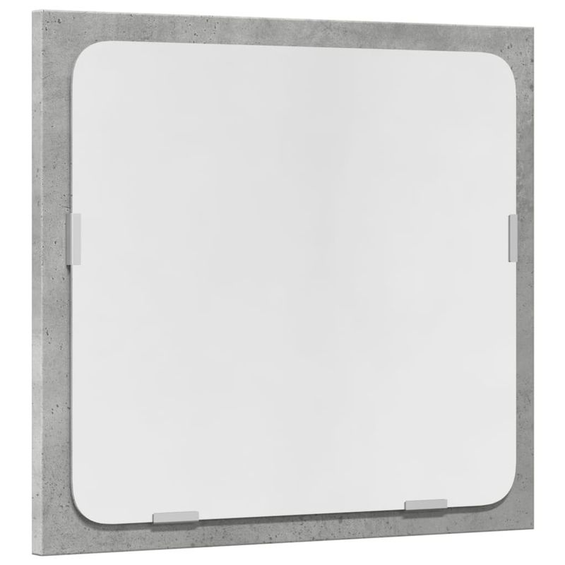 Casa si Gradina - Mobilier - Seturi de mobilier - Seturi baie - Set mobilier de baie, 2 piese, gri beton, lemn compozit - Infinity.ro