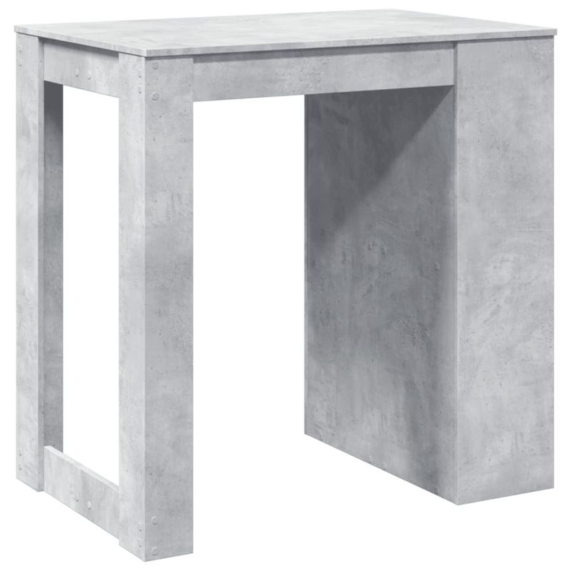 Casa si Gradina - Mobilier - Mese si birouri - Mese bucatarie si dining - Masa de bar, gri beton, 102x70x103,5 cm, lemn prelucrat - Infinity.ro
