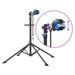 Sport si Outdoor - Ciclism - Accesorii pentru biciclete - Suporturi accesorii biciclete - Suport reparare biciclete pliabil reglabil 108-188 cm otel - Infinity.ro