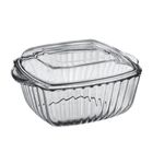 Casa si Gradina - Bucatarie si vesela - Vase pentru gatit - Vase termorezistente - Vas termorezistent cu capac, patrat, 1870 ML, Borcam 59029 - Infinity.ro