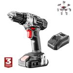 Casa si Gradina - Constructii - Scule electrice si accesorii - Masini de gaurit si insurubat - Masina de gaurit, insurubat (bormasina), cu acumulator 2 Ah, incarcator, 18 V Li-ion, mandrina 0.8-10 mm, Graphite Energy - Infinity.ro