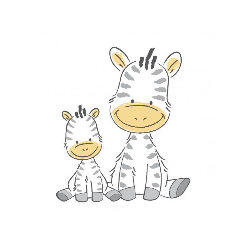 Jucarii, Copii si Bebe - Igiena si ingrijire - Baia bebelusului - Cadite bebe si accesorii baie - Taburet copii MyKids Zebra Gri/Alb antialunecare - Infinity.ro