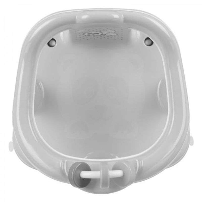 Jucarii, Copii si Bebe - Igiena si ingrijire - Baia bebelusului - Cadite bebe si accesorii baie - Scaun de baie bebelusi Panda White-Black - Infinity.ro