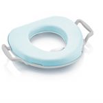 Jucarii, Copii si Bebe - Igiena si ingrijire - Baia bebelusului - Olite si reductoare WC - Reductor moale uni pentru toaleta BabyJem (Culoare: Roz) - Infinity.ro