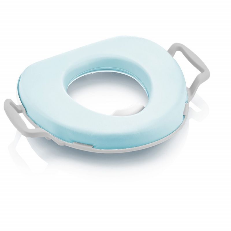 Jucarii, Copii si Bebe - Igiena si ingrijire - Baia bebelusului - Olite si reductoare WC - Reductor moale uni pentru toaleta BabyJem (Culoare: Roz) - Infinity.ro