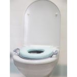 Jucarii, Copii si Bebe - Igiena si ingrijire - Baia bebelusului - Olite si reductoare WC - Reductor moale uni pentru toaleta BabyJem (Culoare: Roz) - Infinity.ro