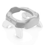 Jucarii, Copii si Bebe - Igiena si ingrijire - Baia bebelusului - Olite si reductoare WC - Olita portabila 2in1 BabyJem Portable Seat (Culoare: Gri) - Infinity.ro