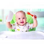 Jucarii, Copii si Bebe - Hrana si alaptare - Biberoane, suzete si accesorii hranire - Articole hranire bebelusi - Set lingurita si furculita BabyJem (Culoare: Portocaliu) - Infinity.ro