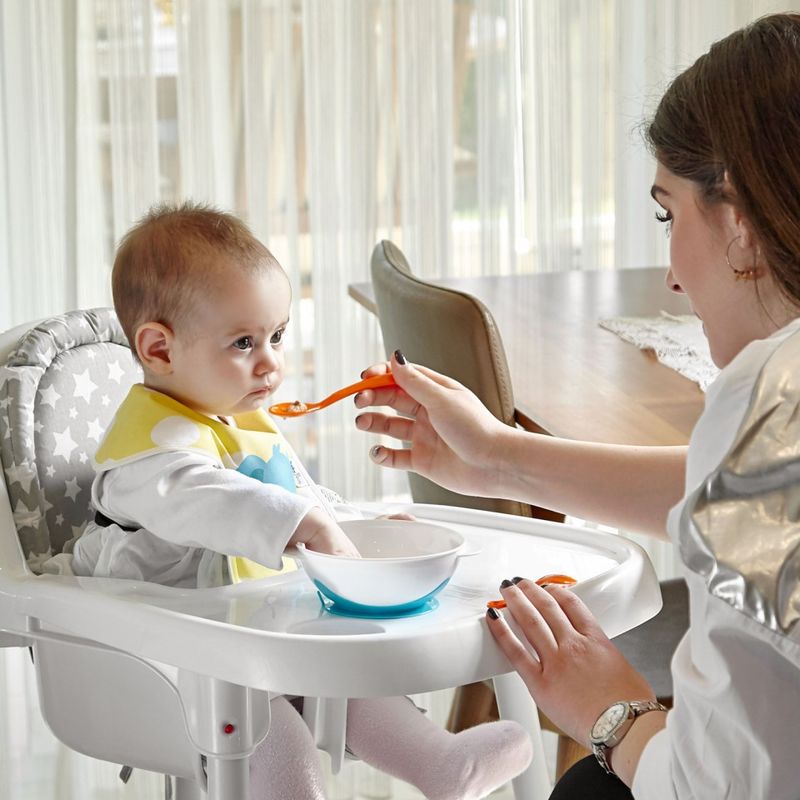 Jucarii, Copii si Bebe - Hrana si alaptare - Biberoane, suzete si accesorii hranire - Articole hranire bebelusi - Set lingurita si furculita BabyJem (Culoare: Roz) - Infinity.ro