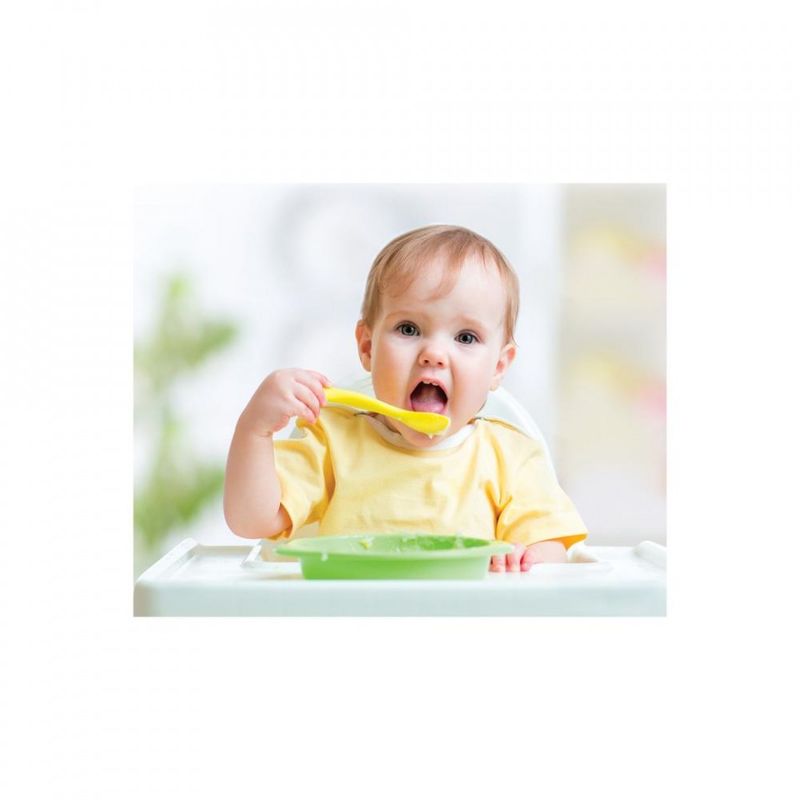 Jucarii, Copii si Bebe - Hrana si alaptare - Biberoane, suzete si accesorii hranire - Articole hranire bebelusi - Set 2 lingurite pentru copii BabyJem (Culoare: Roz) - Infinity.ro