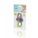 Jucarii, Copii si Bebe - Hrana si alaptare - Biberoane, suzete si accesorii hranire - Articole hranire bebelusi - Dispozitiv de hranire din silicon BabyJem Fruits and Vegetables (Culoare: Bleu) - Infinity.ro
