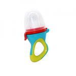 Jucarii, Copii si Bebe - Hrana si alaptare - Biberoane, suzete si accesorii hranire - Articole hranire bebelusi - Dispozitiv de hranire din silicon BabyJem Fruits and Vegetables (Culoare: Bleu) - Infinity.ro