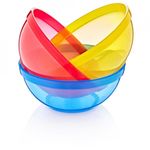 Jucarii, Copii si Bebe - Hrana si alaptare - Biberoane, suzete si accesorii hranire - Articole hranire bebelusi - Set 3 boluri colorate pentru copii BabyJem (Pentru: Fete) - Infinity.ro